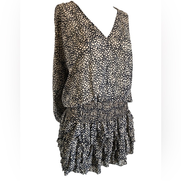 Ulla Johnson Samira Silk Mini Dress - Size 6 - Picture 3 of 10